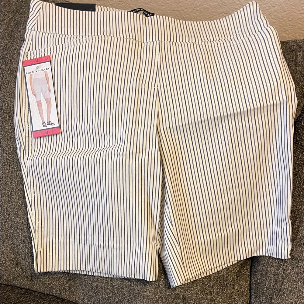 Hilary Radley Striped Women's Shorts